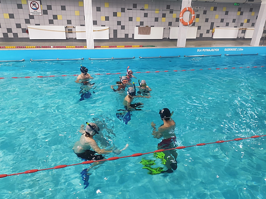 Hokej pod wodą Walenie Siemianowice Śląskie Trening 3 VI 2023